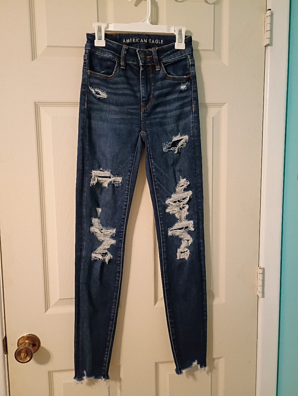 American Eagle Outfitters High-Rise Jegging Ne(x)t Level Stretch Jeans - Size 00
